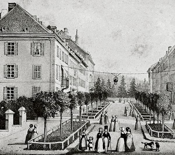 Rue de la Promenade, 1848