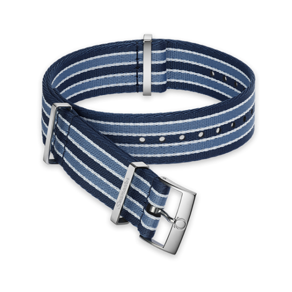 NATO strap Polyamide, blue - 031Z019481