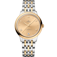 34 mm, steel - yellow gold on steel - yellow gold