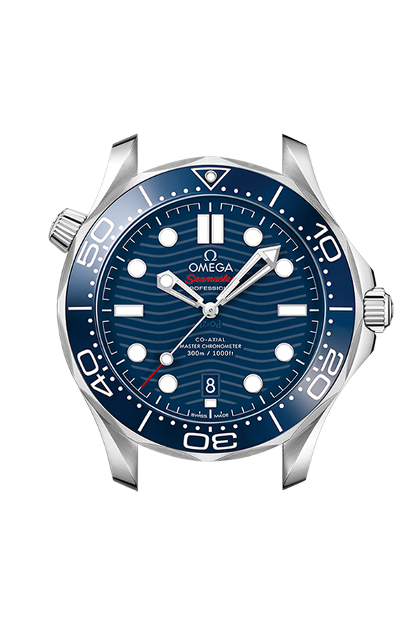 Watch head of 海馬系列 潛水300米 42毫米, 不銹鋼 配襯 不銹鋼表鏈帶 - 210.30.42.20.03.001