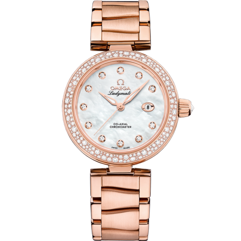 碟飛系列 Ladymatic 34毫米, Sedna™金表殼 配襯 Sedna™金表鏈帶 - 型號 425.65.34.20.55.010