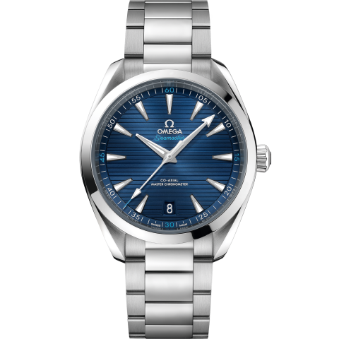 海馬系列 Aqua Terra 150米 41毫米, 不銹鋼 配襯 不銹鋼表鏈帶 - 型號 220.10.41.21.03.001