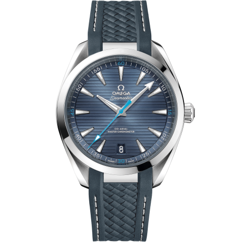 Seamaster Aqua Terra 150M 41 mm, steel on rubber strap - SKU 220.12.41.21.03.002