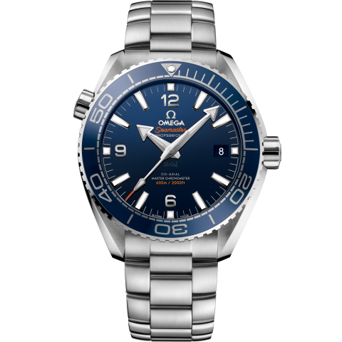 Seamaster Planet Ocean 600M 43.5 mm, steel on steel - SKU 215.30.44.21.03.001