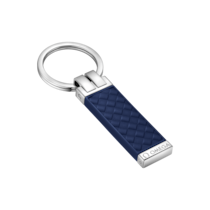 Omega Aqua Key holder, Marine blue rubber, Stainless steel - K91STA0509005