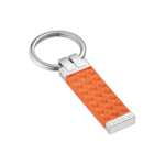 Omega Aqua 鑰匙扣/鑰匙包, 橙色橡膠, 不銹鋼 - K91STA0509105