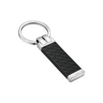 Omega Aqua Key holder, Black rubber, Stainless steel - K91STA0509705