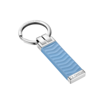 Omega Aqua Key holder, Blue rubber, Stainless steel - KA05ST0000605