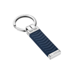 Omega Aqua 鑰匙扣/鑰匙包, 藍色橡膠, 不銹鋼 - KA05ST0000705
