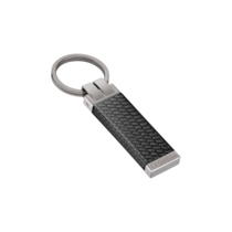 Omega Aqua 鑰匙扣/鑰匙包, 黑色碳纖維, 鈦金屬 - KA05TI0000205