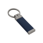 Omega Aqua 鑰匙扣/鑰匙包, 藍色橡膠, 鈦金屬 - KA05TI0000305