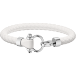 Omega Aqua 手鏈/手鐲/手帶, 不銹鋼, 白色橡膠 - B34STA0509202
