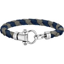 Omega Aqua Sailing Bracelet, Multicolour nylon braided, Stainless steel - BA02CW0000303