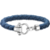 Omega Aqua Bracelet, Blue braided nylon, Stainless steel - BA05CW0000303