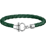 Omega Aqua 手鏈/手鐲/手帶, 綠色編織尼龍, 不銹鋼 - BA05CW00005R2