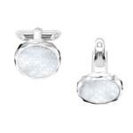 Omega Aqua 袖扣, 珍珠貝母, 不銹鋼 - C93STA0504105