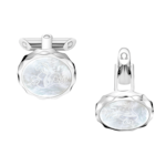 Omega Aqua 袖扣, 珍珠貝母, 不銹鋼 - C93STA0504205