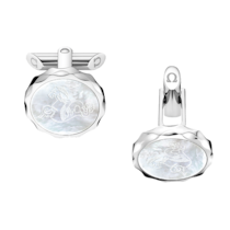 Omega Aqua 袖扣, 珍珠貝母, 不銹鋼 - C93STA0504205