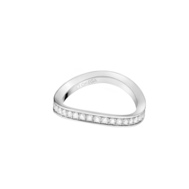 Aqua Swing Ring, Diamonds, 18K white gold - R42BCA05003XX