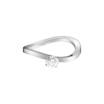 Aqua Swing 戒指, 18K白金, 鑽石 - R45BCA05002XX