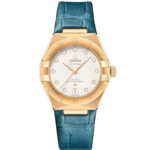 Constellation 29 mm, yellow gold on leather strap - 131.53.29.20.52.001