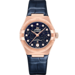 Constellation 29 mm, Sedna™ gold on leather strap - 131.53.29.20.53.003