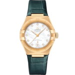 Constellation 29 mm, yellow gold on leather strap - 131.53.29.20.55.001