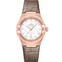 Constellation 29 mm, Sedna™ gold on Leather strap - 131.53.29.20.55.002
