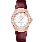 Constellation 29 mm, Sedna™ gold on leather strap - 131.58.29.20.55.002