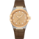 Constellation 39 mm, steel - yellow gold on leather strap - 131.23.39.20.58.001