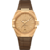 Constellation 39 mm, yellow gold on leather strap - 131.53.39.20.08.001