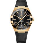 Constellation 41 mm, yellow gold on leather strap - 131.63.41.21.01.001