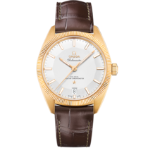 Constellation 39 mm, yellow gold on leather strap - 130.53.39.21.02.002