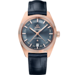 Constellation 41 mm, Sedna™ gold on leather strap - 130.53.41.22.03.001