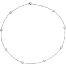 Constellation Necklace, Diamonds, 18K white gold - NA01BC0100105