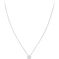 星座系列 頸鏈, 18K白金, 鑽石 - NA01BC0100205
