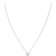 星座系列 頸鏈, 18K白金, 鑽石 - NA01BC0100205