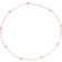 星座系列 頸鏈, 18K紅金, 鑽石 - NA01BG0100105