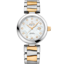 De Ville 34 mm, steel - yellow gold on steel - yellow gold - 425.20.34.20.55.003