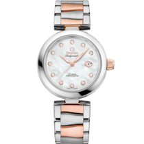 De Ville Ladymatic 34 mm, steel - Sedna™ gold on steel - Sedna™ gold - 425.20.34.20.55.004