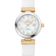 De Ville 34 mm, steel - yellow gold on leather strap - 425.22.34.20.55.003