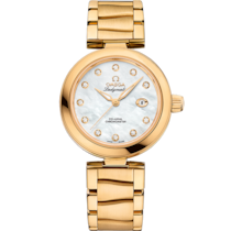 De Ville Ladymatic 34 mm, Yellow gold on Yellow gold - 425.60.34.20.55.003