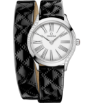 De Ville 26 mm, steel on leather strap - 428.17.26.60.04.007