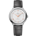 De Ville 32.7 mm, steel on leather strap - 424.13.33.20.52.001