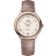 De Ville 32.7 mm, steel - red gold on leather strap - 424.23.33.20.09.001