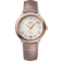 De Ville 32.7 mm, steel - red gold on leather strap - 424.23.33.20.52.003