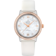 De Ville 32.7 mm, steel - red gold on leather strap - 424.27.33.20.55.001