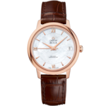 De Ville 32.7 mm, red gold on leather strap - 424.53.33.20.05.001