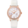 De Ville 32.7 mm, red gold on leather strap - 424.57.33.20.55.002