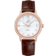 De Ville 32.7 mm, red gold on leather strap - 424.58.33.20.55.001